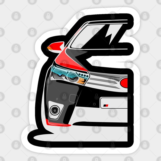 Corolla Altis GR Gazoo Racing 2014 Sticker by gaplexio